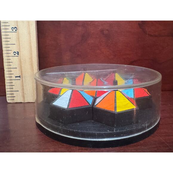 Circus Puzzler Seven Masudaya Oriental Puzzle Mind Bender Brain Games Taiwan - Picture 6 of 7